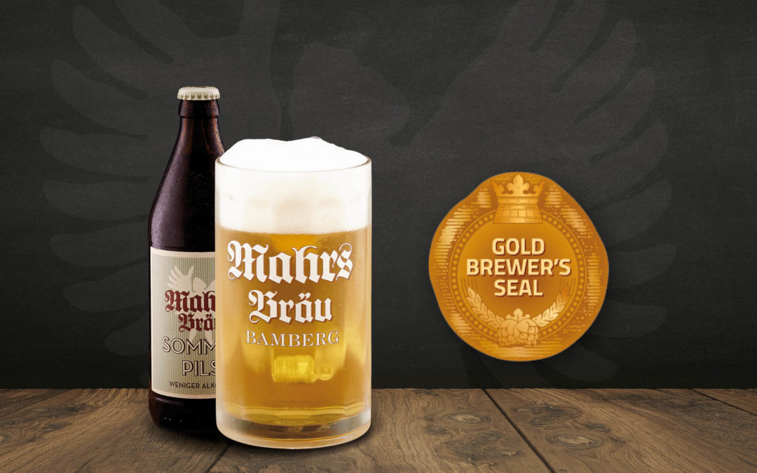 Gold für Mahrs Bräu Sommerpils