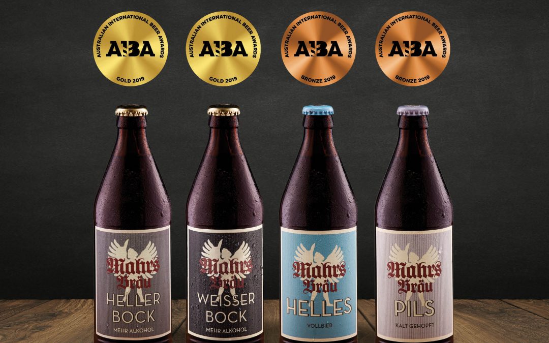 TWO GOLD & FOUR BRONZE – AUSTRALIAN INTERNATIONAL BEER AWARDS