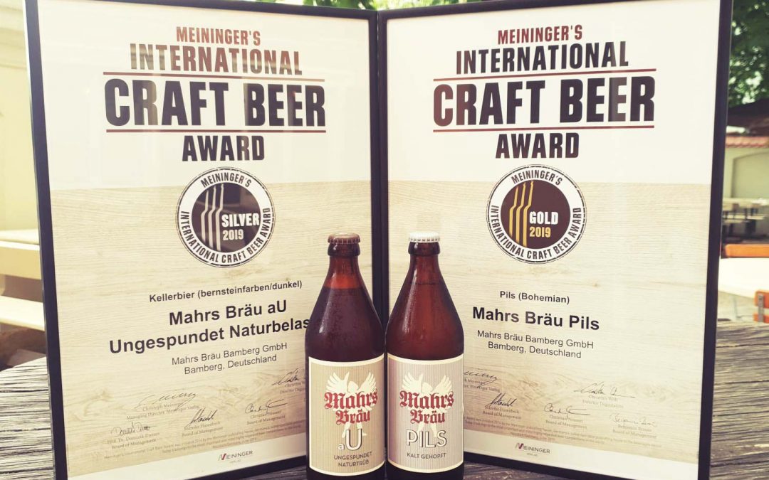 Gold und Silber beim Meininger´s Craft Beer Award