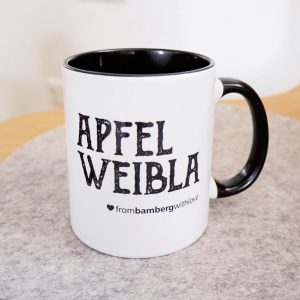 Tasse Apfelweibla